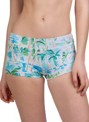 JOLYN Women's Piha Cocopalm Boyshort Swim Short