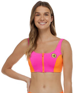 Body Glove Women's 80'S Throwback You Spin Me Bikini Top