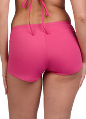 JOLYN Women's Piha Solid Boyshort Swim Short