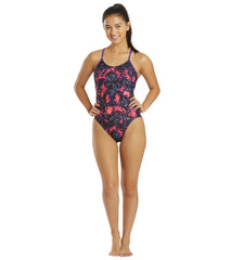 TYR Women's Spirit Fire Tetrafit One Piece Swimsuit