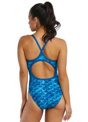 TYR Women's Oceanid Durafast Elite Diamondfit One Piece Swimsuit
