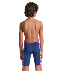 Arena Boys' Racing Stripe Jammer Swimsuit (Little Kid, Big Kid)