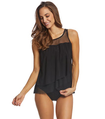 Miraclesuit Illusionists Mirage Underwire Tankini Top (DD Cup)