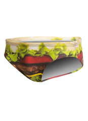 Turbo Men's Burger Water Polo Brief