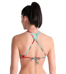 Arena Women's Rulebreaker Think Crop Top Bikini Top
