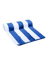 A to Z Towels Marine Stripes Loop Terry Pool Towel 40" X 72"