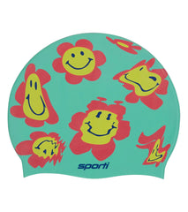 Sporti x Alex & Gretchen Walsh Groovy Silicone Swim Cap