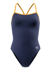 Speedo Women's Solid Endurance+ Max 2.0 V-Back One Piece Swimsuit