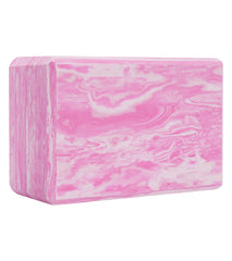 Everyday Yoga 4 Inch Marbled Foam Yoga Block