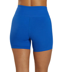 Year of Ours Ribbed V Waist Biker Shorts