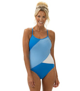 Dolfin Aquashape Women's Color Block Moderate One Piece Swimsuit