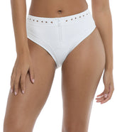 Body Glove Women's Constellation Marlee High Waisted Bikini Bottom