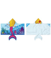 Body Glove Girls' Hoodie Towel