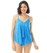 Beach House Women's Crochet Kerry Layer Tankini Top