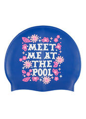 Sporti Pool Time Silicone Swim Cap