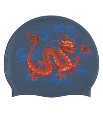 Sporti Limited Edition Dragonfire Silicone Swim Cap