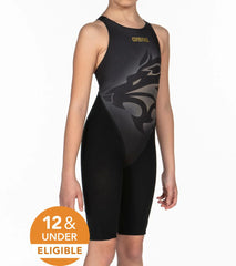 Arena Girls' Powerskin ST 2.0 Junior Elite II Open Back Tech Suit Swimsuit