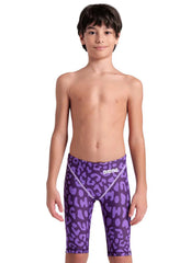 Arena Boys' Powerskin ST Next Limited Edition Leopard Jammer Tech Suit Swimsuit