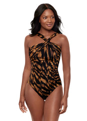 Miraclesuit Women's Raya De Safari Europa One Piece Swimsuit