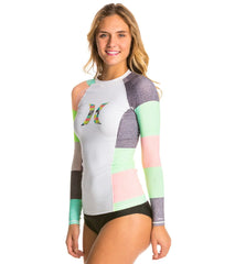 Hurley One & Only Colorblock L/S Rashguard