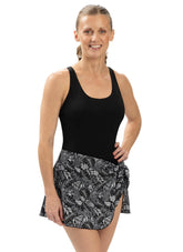 Dolfin Women's Aquashapre Printed Scoop Neck Swim Dress