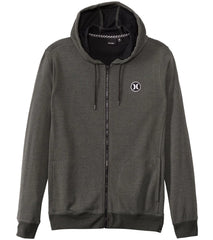 Hurley Men's Dri-Fit League Zip Fleece Hooded Jacket
