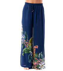 Jantzen Women's Palm Delight Josephine Pull On Cover Up Pant