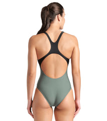 Arena Women's Stripe Pro Back One Piece Swimsuit
