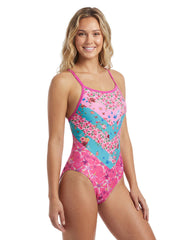 Sporti Daydream Whimsy Thin Strap One Piece Swimsuit (22-44)