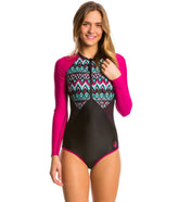Body Glove Breathe Women's Ensenada Surface Long Sleeve One Piece Swimsuit