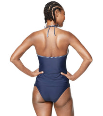 Speedo Active Women's V-Neck Halter Tankini Top