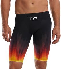 TYR Men's Venzo Influx High Waist Jammer Tech Suit Swimsuit