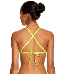 Speedo Missy Franklin Endurance Lite Rainbow Tides Triangle Swimsuit Top