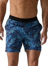 TYR Men's 7" Pinnate Skua Volley Swim Trunk