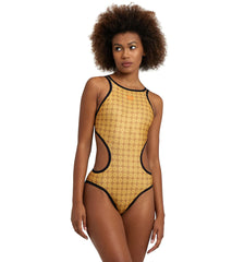 Arena Women's 50th Anniversary Gold Tech One Back One Piece Swimsuit