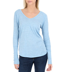 Hurley Girls' Solid Skinny L/S Hooded Shirt