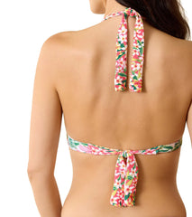 Tommy Bahama Women's Island Cays Flora Reversible Halter Bikini Top