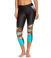 Body Glove Women's Terra Tsumani Capri Swim Tight