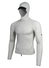 Florence Men's Long Sleeve Hooded Rash Guard