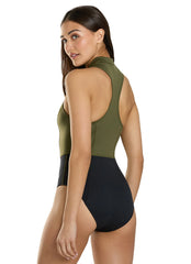 Speedo Women's Sleeveless Thermal One Piece Swimsuit