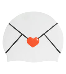 Sporti Limited Edition Love Letter Silicone Swim Cap