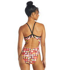 Sporti Sushi Thin Strap One Piece Swimsuit