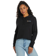 Hurley Women's Helena Cut Off Pullover Hoodie