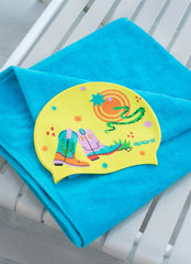 Sporti x Alex Walsh Space Cowboy Silicone Swim Cap