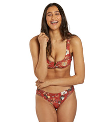 Sporti Active Vintage Bali Hipster Workout Bikini Swim Bottom