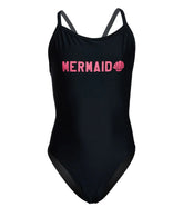 iSwim Mermaid Thin Strap One Piece Swimsuit Youth (22-28)