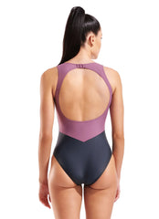 Arena Women's Solid O Back One Piece Swimsuit