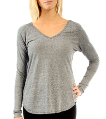 Hurley Girls' Solid Skinny L/S Hooded Shirt