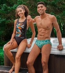 Sporti x Wyatt Hersey Limited Edition Bloom Brief Swimsuit (26-40)