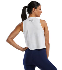 TYR Women's Lightweight Ultrasoft Crop Tank Top
